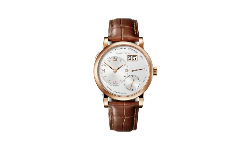 A. Lange & Söhne Lange 1, 950 platinum, 38.5 mm