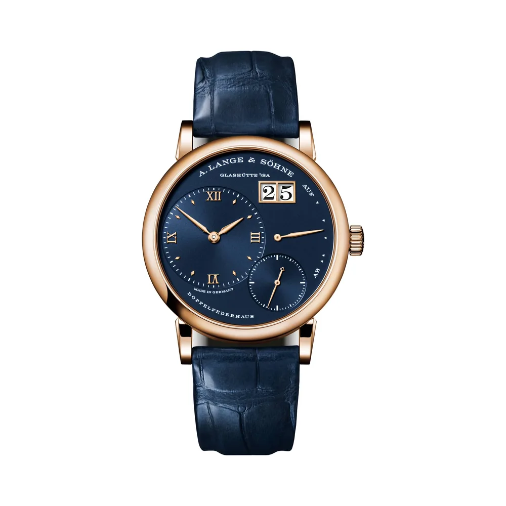 A. Lange & Söhne Lange 1, 950 platinum, 38.5 mm