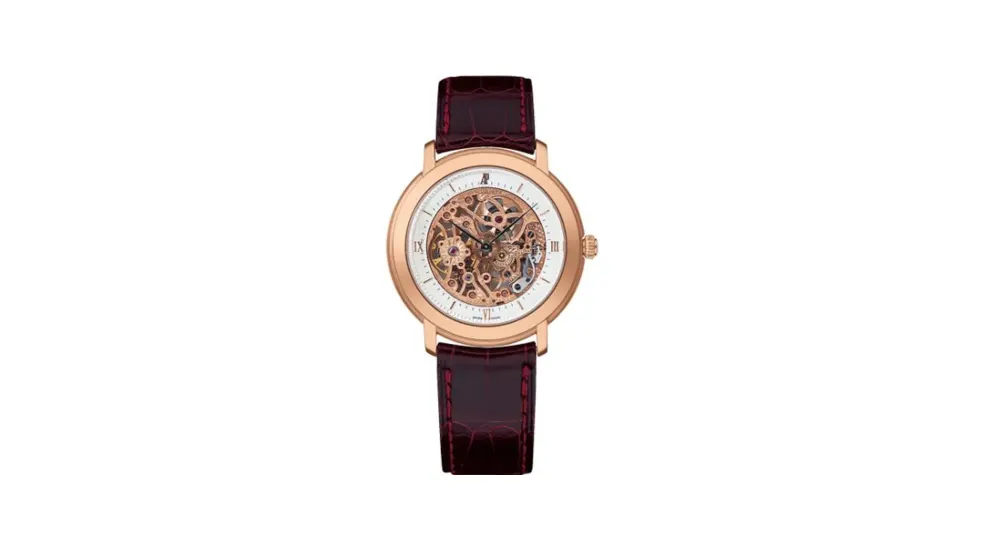 Audemars Piguet Jules Audemars Skeleton Hand-Wound Pink Gold / Silver