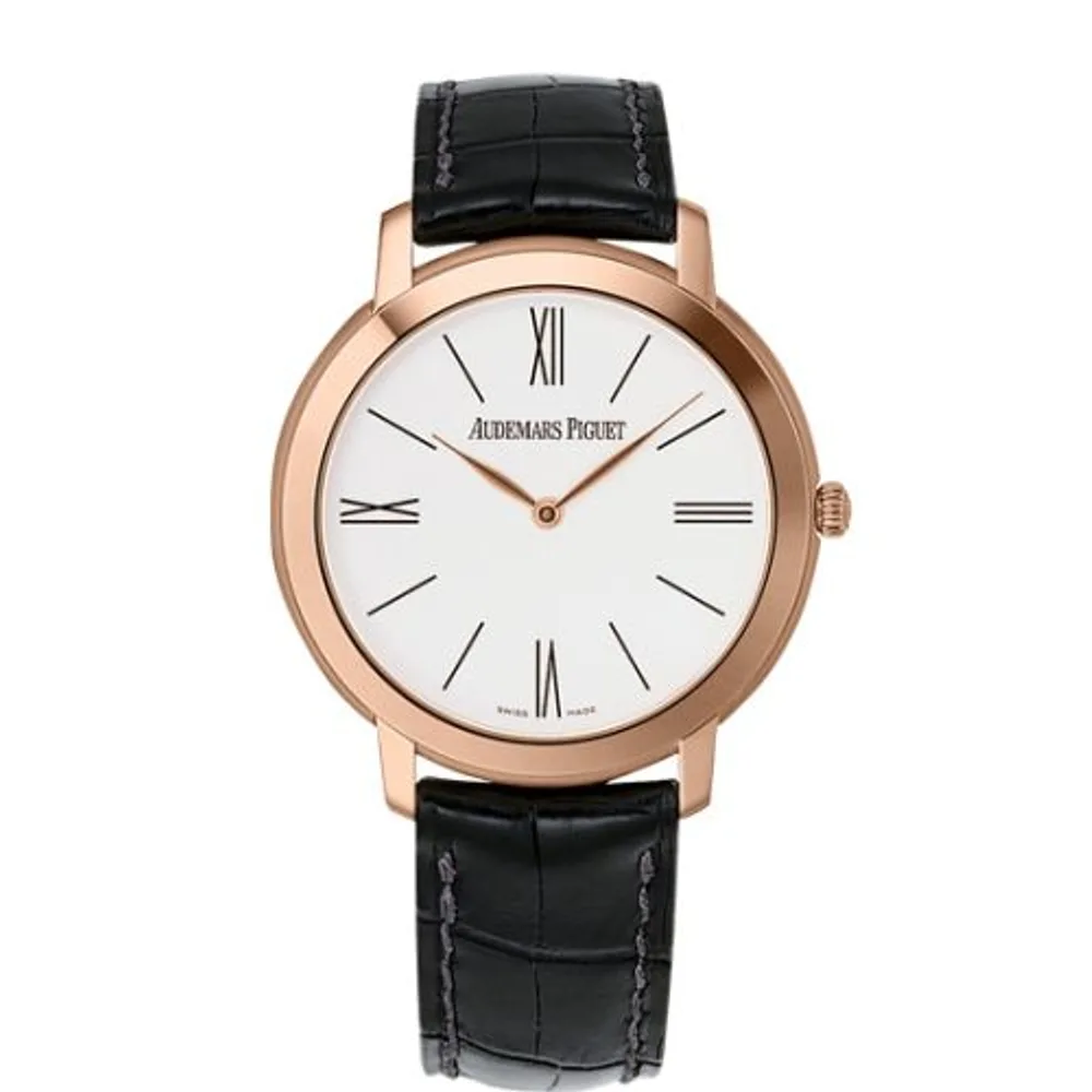 Audemars Piguet Jules Audemars Extra-Thin Pink Gold / White