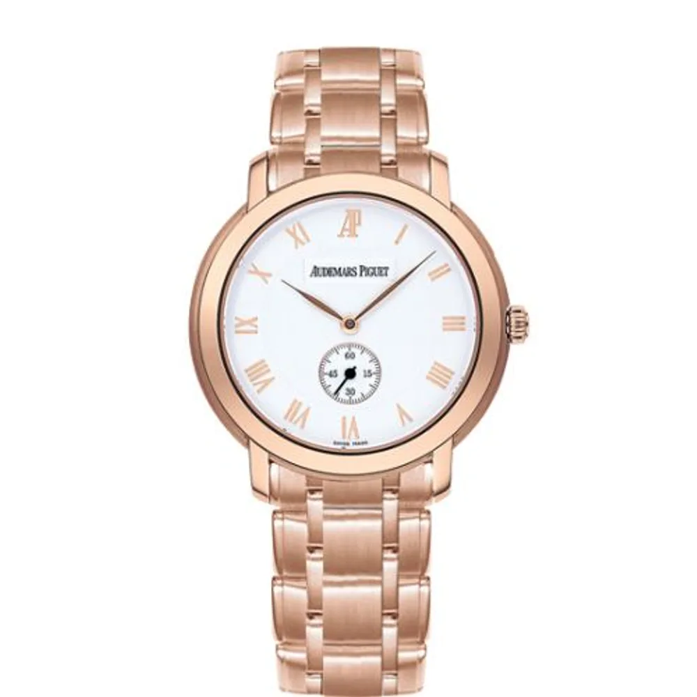 Audemars Piguet Jules Audemars Small Seconds Pink Gold / Silver / Bracelet