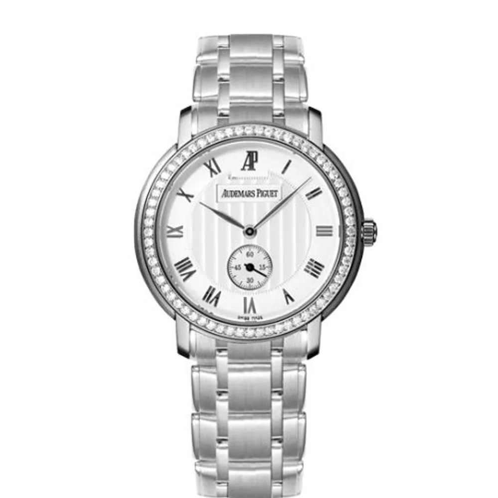Audemars Piguet Jules Audemars Small Seconds White Gold / Diamond / Silver / Bracelet