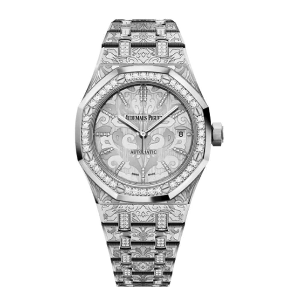 Audemars Piguet Royal Oak 15456 Selfwinding White Gold / Cashmere