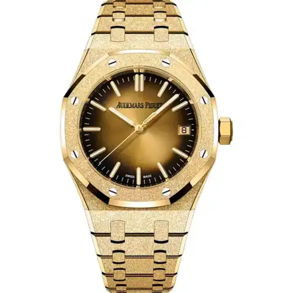 Audemars Piguet Royal Oak Frosted Gold Selfwinding, 18-carat yellow gold · 37 mm