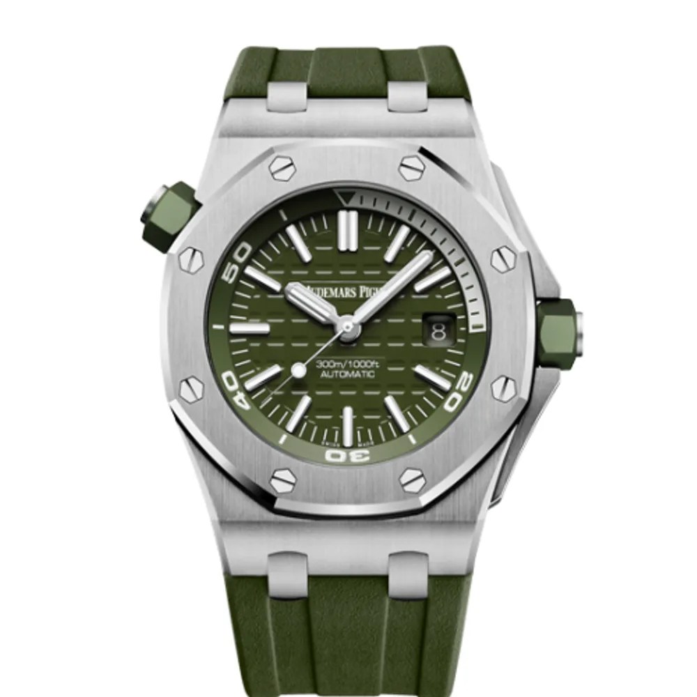 Audemars Piguet Royal Oak Offshore Diver Stainless Steel / Khaki