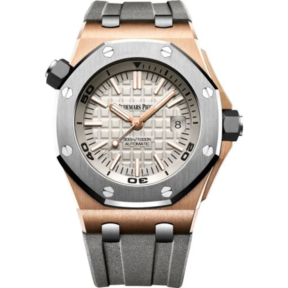 Audemars Piguet Royal Oak Offshore Diver Pink Gold / Titanium / Silver