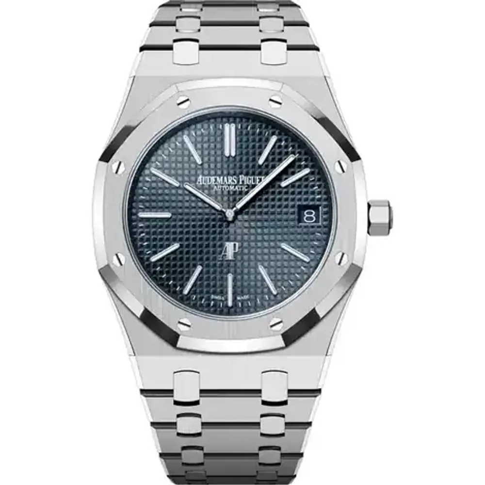 Audemars Piguet Royal Oak "Jumbo" Extra-Thin, Stainless steel · 39 mm