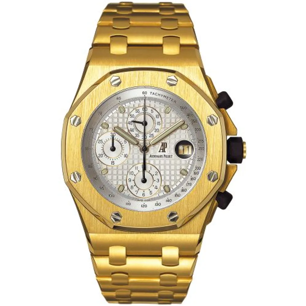Audemars Piguet Royal Oak OffShore 25721 Chronograph Yellow Gold / Silver