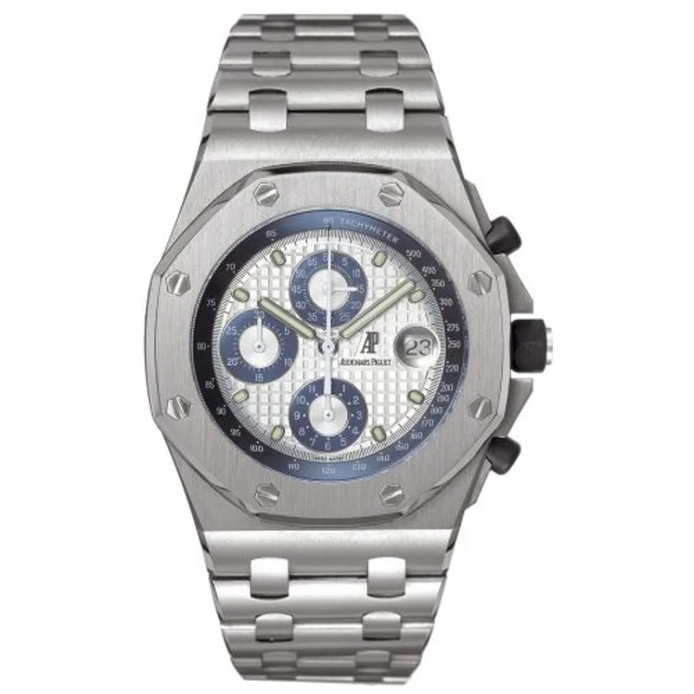 Audemars Piguet Royal Oak OffShore 25721 Chronograph Titanium / Silver / Blue