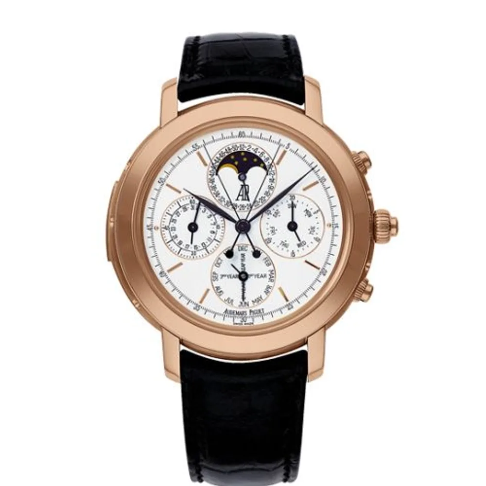 Audemars Piguet Jules Audemars 25866 Grande Complication Pink Gold / White