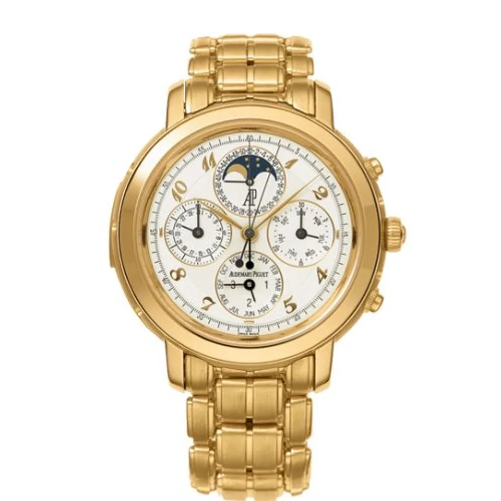 Audemars Piguet Jules Audemars 25984 Grande Complication Yellow Gold / White Breguet / Bracelet