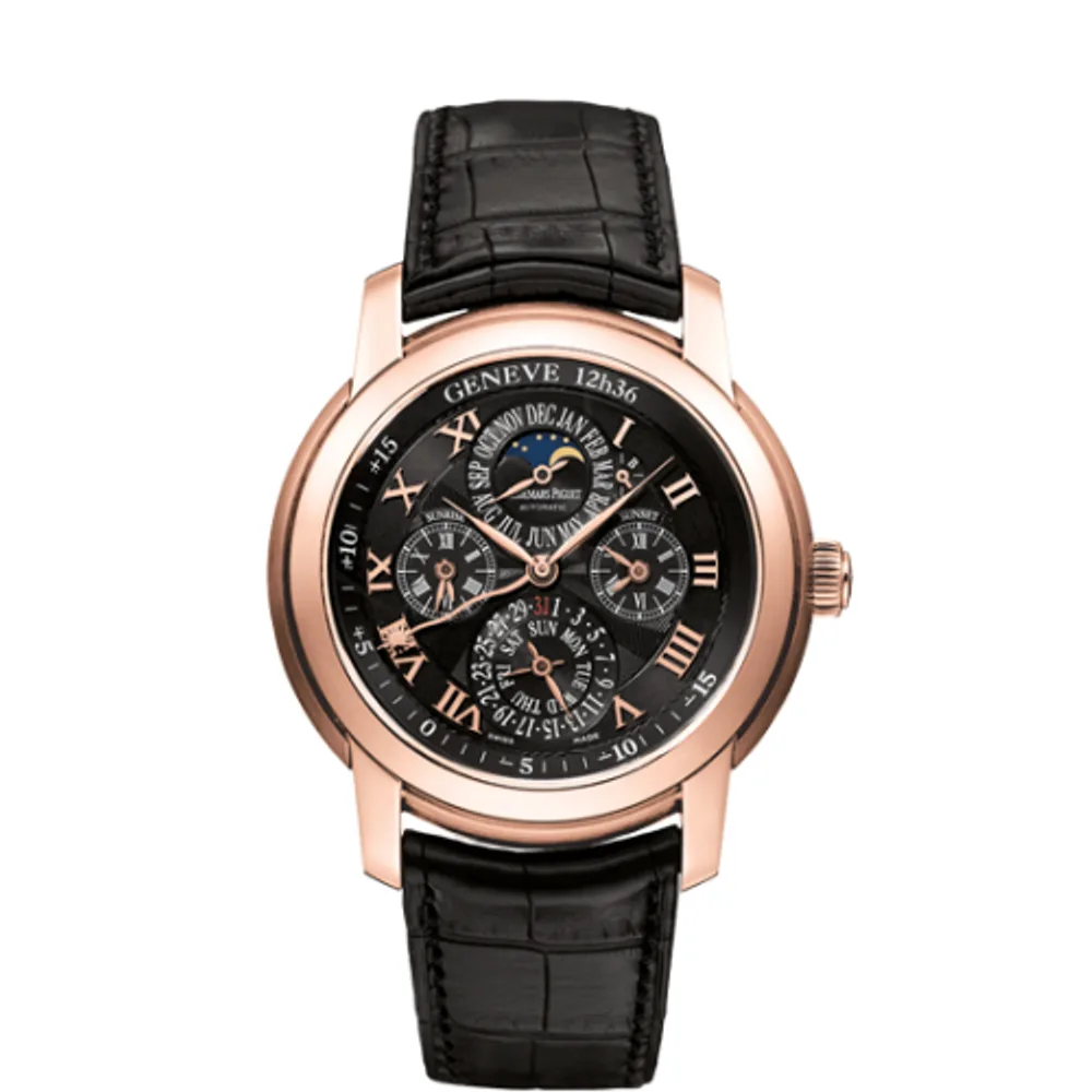 Audemars Piguet Jules Audemars 26003 Equation of Time Pink Gold / Black