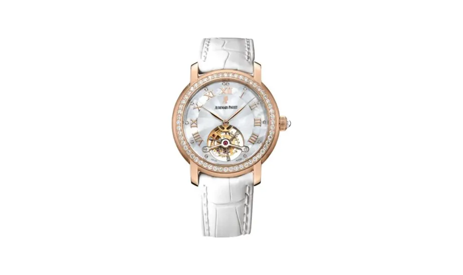 Audemars Piguet Jules Audemars Tourbillon Pink Gold / Diamond / MOP