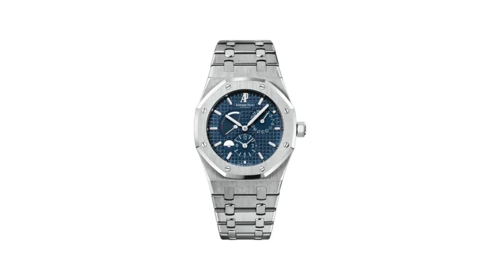 Audemars Piguet Royal Oak Dual Time Stainless Steel / Blue