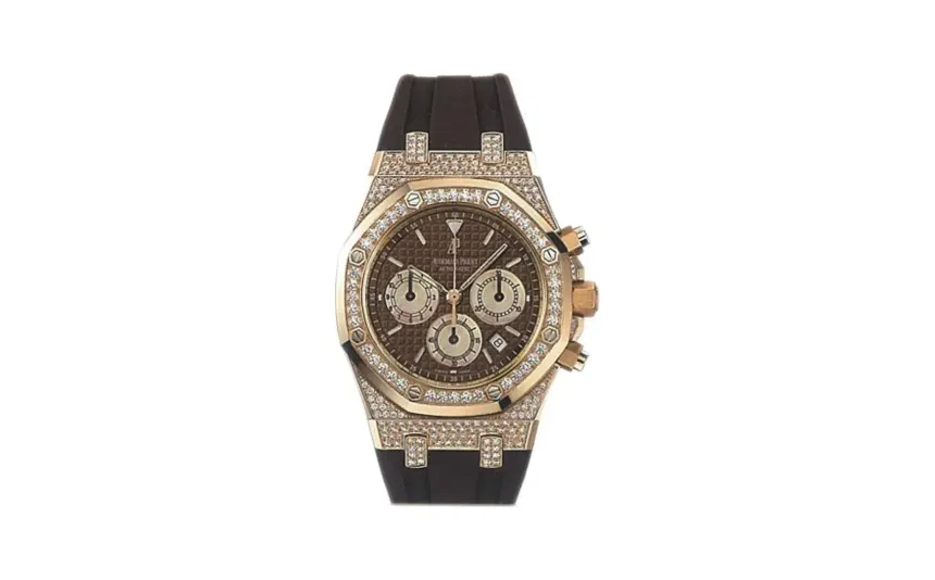 Audemars Piguet Royal Oak 26129 Chronograph Pink Gold / Brown