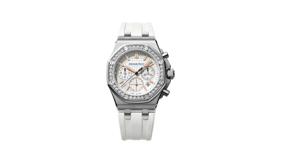 Audemars Piguet Royal Oak OffShore 26144 Lady Chronograph Stainless Steel / Silver / Diamond / Summer Edition 2017