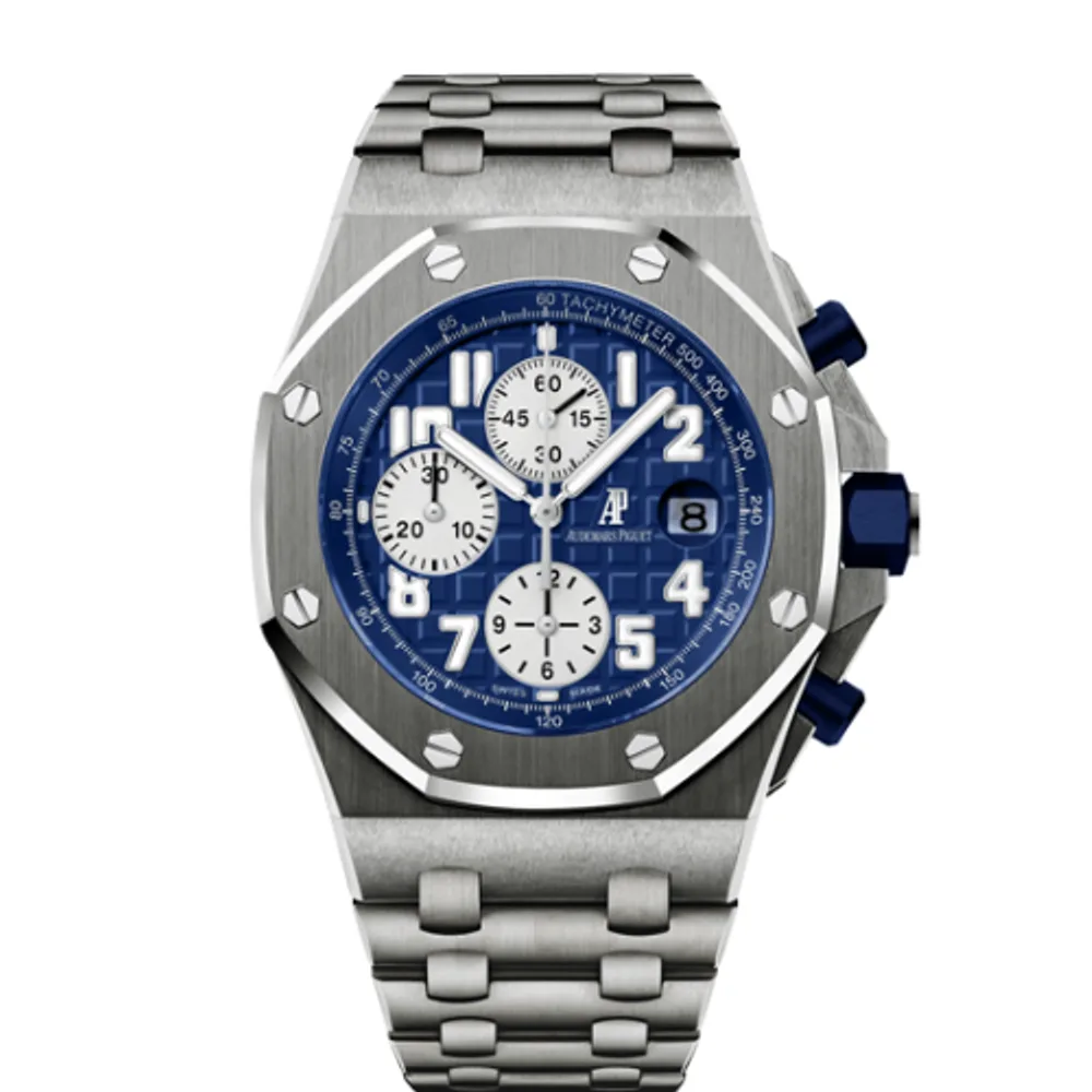 Audemars Piguet Royal Oak Offshore 26170 Chronograph Titanium / Blue