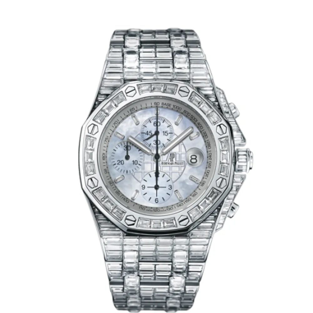 Audemars Piguet Royal Oak OffShore 26174 Chronograph Baguette / MOP