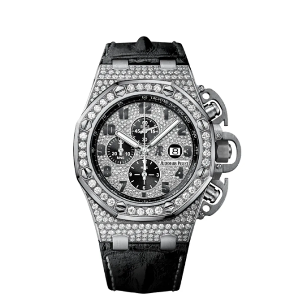Audemars Piguet Royal Oak OffShore 26215 T3 White Gold / Diamond