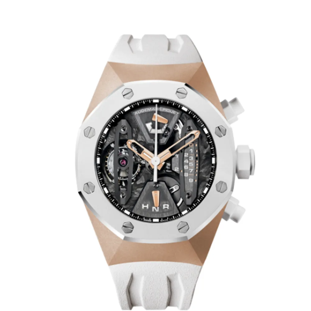 Audemars Piguet Royal Oak Concept 26223 Tourbillon Chronograph Pink Gold / White Ceramic