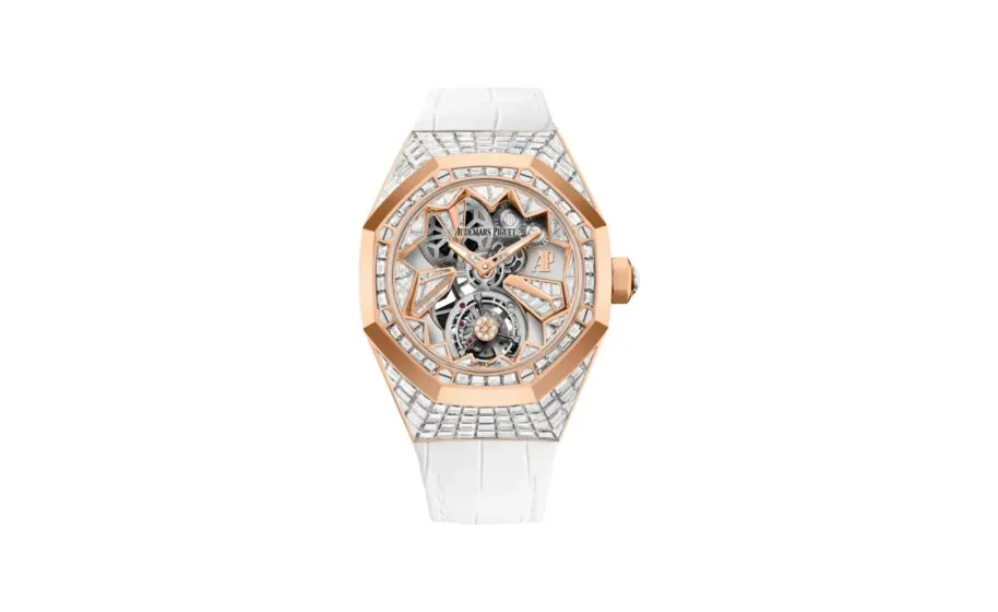 Audemars Piguet Royal Oak Concept Flying Tourbillon Pink Gold / Baguette Diamond
