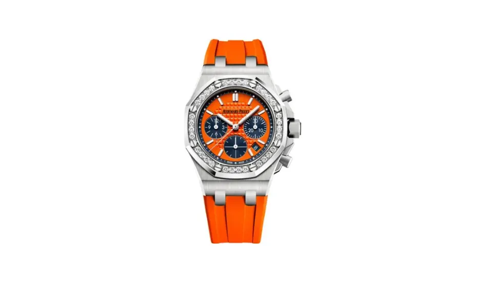Audemars Piguet Royal Oak OffShore 26231 Lady Chronograph Stainless Steel / Zest / Diamond