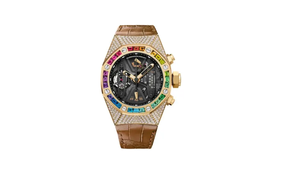 Audemars Piguet Royal Oak Concept Tourbillon Chronograph Yellow Gold / Rainbow