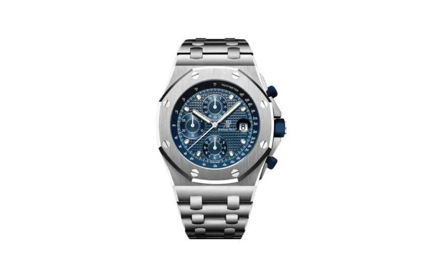 Audemars Piguet Royal Oak Offshore 26237 Stainless Steel / Blue / Bracelet / 25th Anniversary