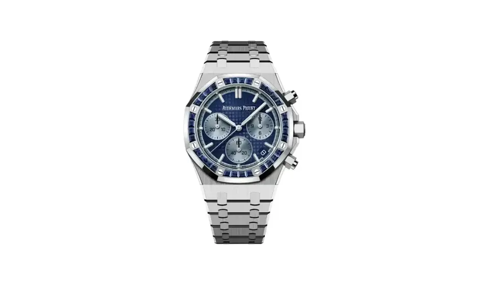Audemars Piguet Royal Oak Selfwinding Chronograph, 18-carat white gold · 41 mm