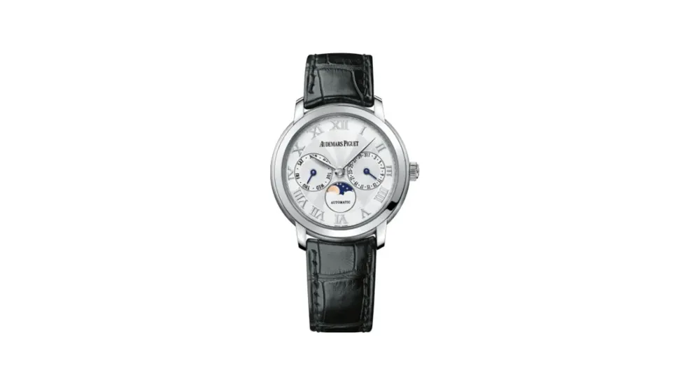 Audemars Piguet Jules Audemars Day & Date White Gold / Silver