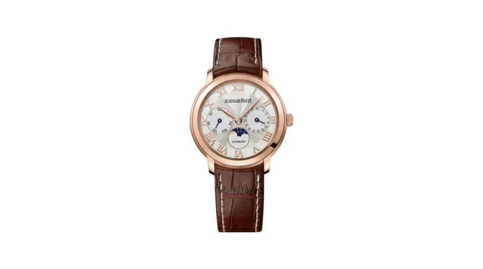 Audemars Piguet Jules Audemars Day & Date Pink Gold / Silver