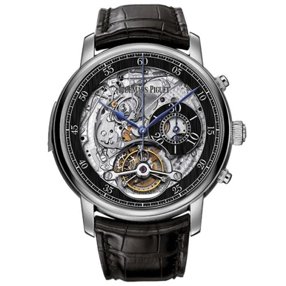 Audemars Piguet Jules Audemars Minute Repeater Tourbillon Chronograph White Gold / Yoshida