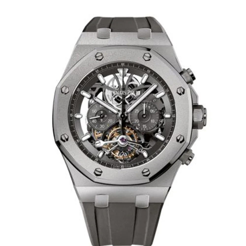 Audemars Piguet Royal Oak Tourbillon Chronograph Openworked Titanium / Boutique Edition