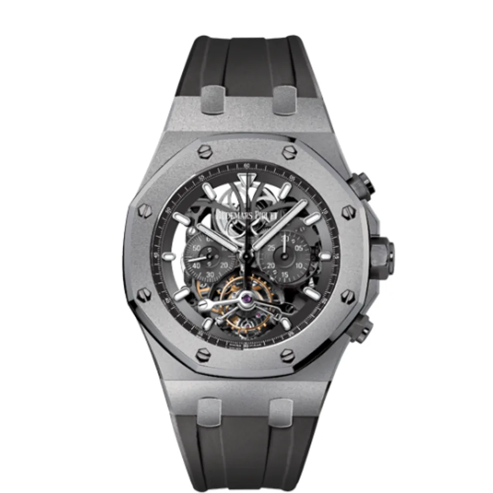 Audemars Piguet Royal Oak 26347 Tourbillon Chronograph Openworked Titanium / Boutique Edition