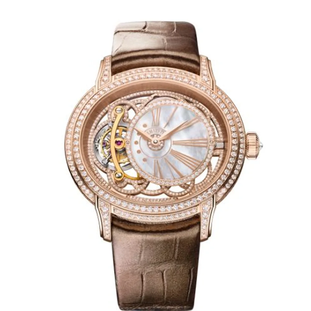 Audemars Piguet Millenary Tourbillon Pink Gold / MOP