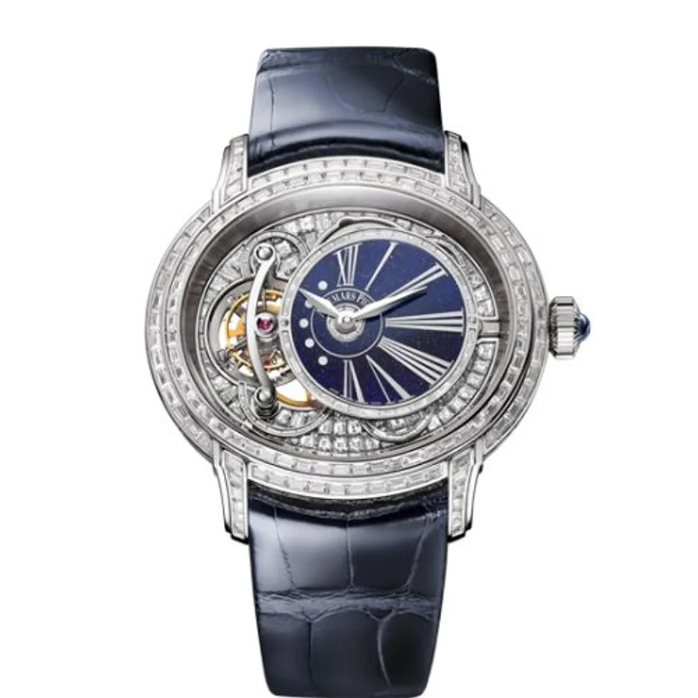 Audemars Piguet Millenary Tourbillon White Gold / Sapphire