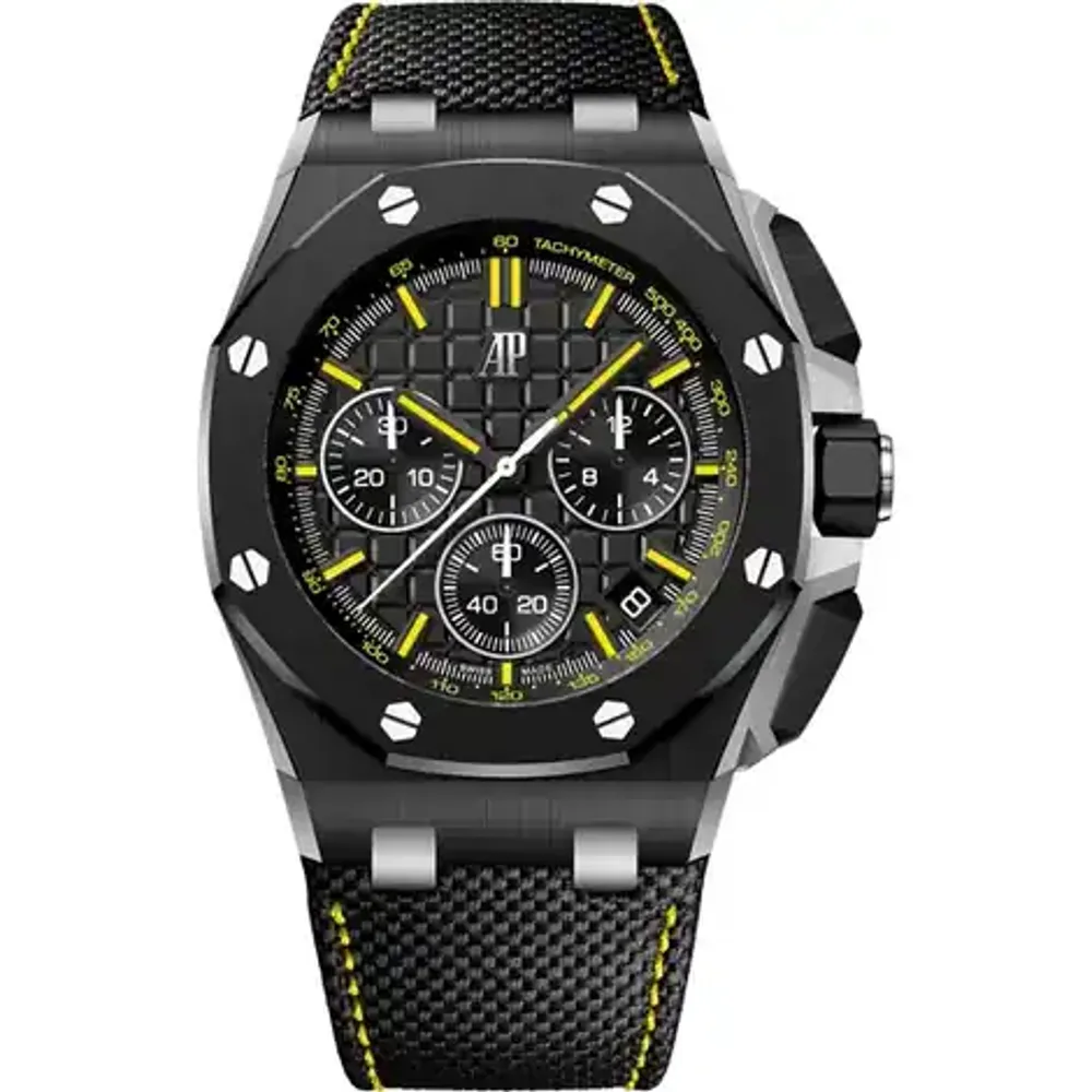 Audemars Piguet Royal Oak Offshore Selfwinding Chronograph, Black ceramic · 43 mm