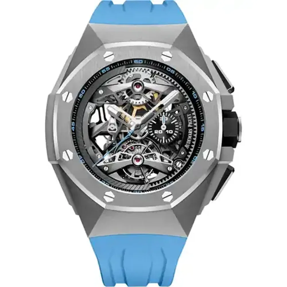 Audemars Piguet Royal Oak Concept Tourbillon Chronograph Openworked Selfwinding, Titanium · 44 mm
