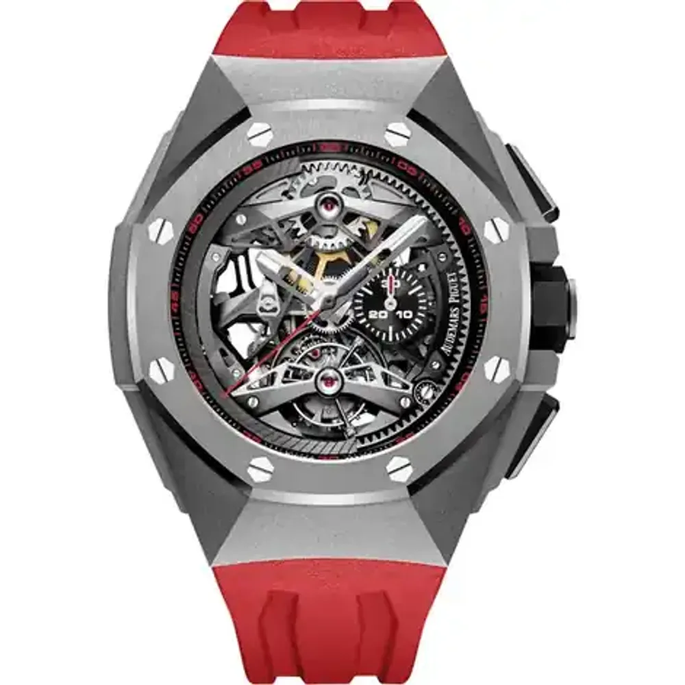 Audemars Piguet Royal Oak Concept Tourbillon Chronograph Openworked Selfwinding, Titanium · 44 mm