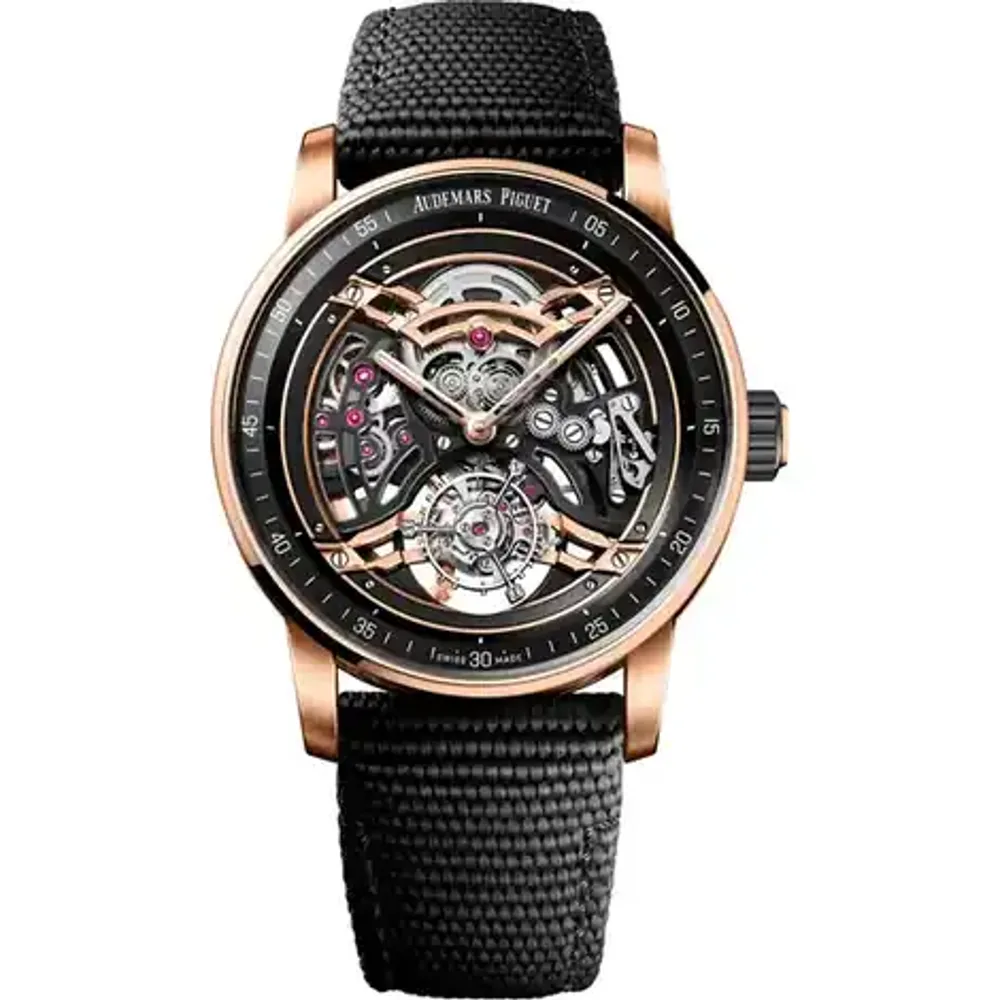 Audemars Piguet Code 11.59 Selfwinding Flying Tourbillon Openworked, Black ceramic · 41 mm