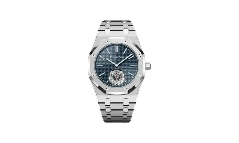 Audemars Piguet Royal Oak Selfwinding Flying Tourbillon Extra-Thin (RD#3) "50ᵀᴴ Anniversary", Stainless steel · 39 mm