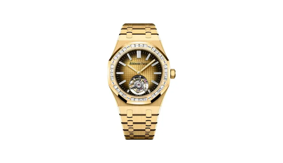 Audemars Piguet Royal Oak Flying Tourbillon, 18-carat yellow gold · 41 mm