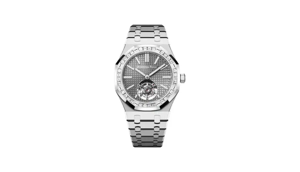 Audemars Piguet Royal Oak Selfwinding Flying Tourbillon, 18-carat white gold · 41 mm