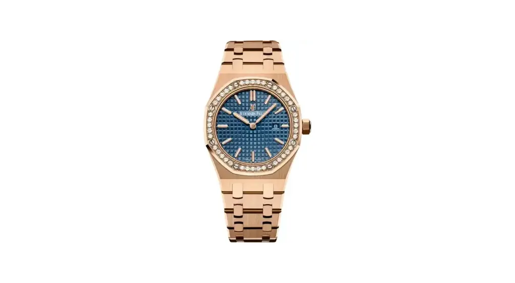 Audemars Piguet Royal Oak Quartz, 18-carat pink gold · 33 mm