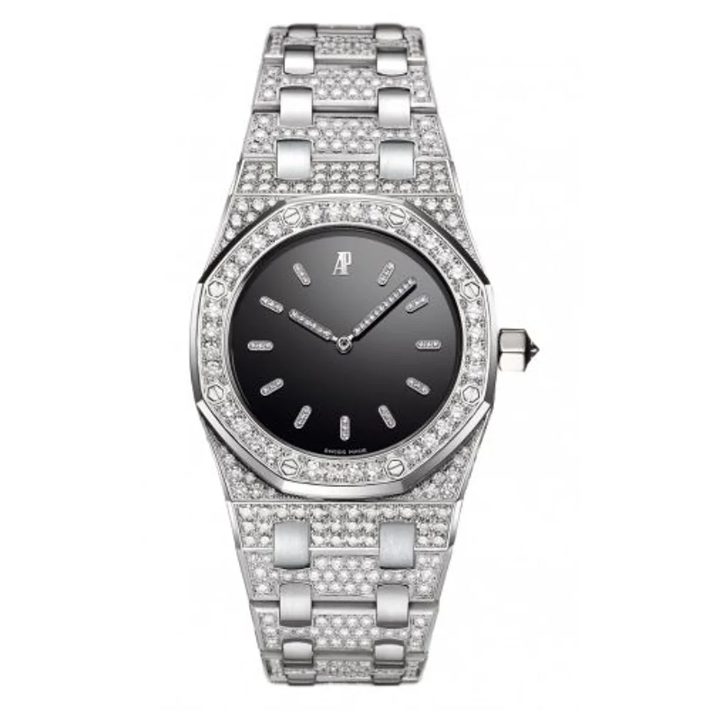 Audemars Piguet Royal Oak 77220 Tuxedo Lady Harrods