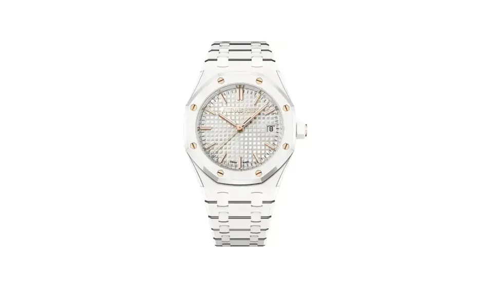 Audemars Piguet Royal Oak Selfwinding, White ceramic · 34 mm