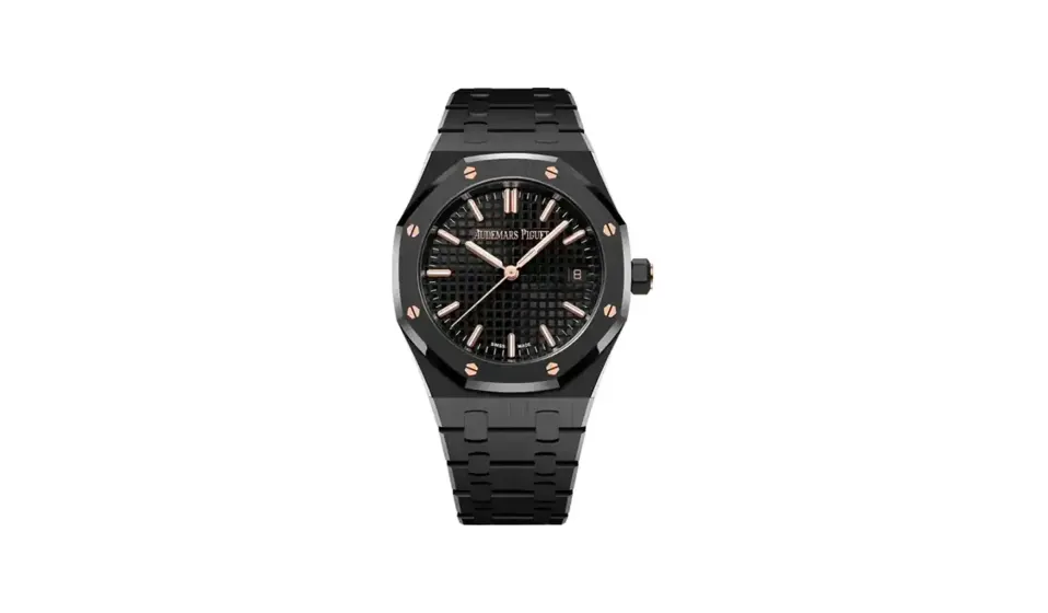 Audemars Piguet Royal Oak Selfwinding "50ᵀᴴ Anniversary", Black ceramic · 34 mm