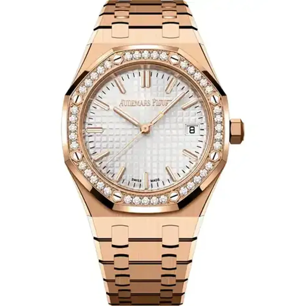 Audemars Piguet Royal Oak Selfwinding "50ᵀᴴ Anniversary", 18-carat pink gold · 34 mm
