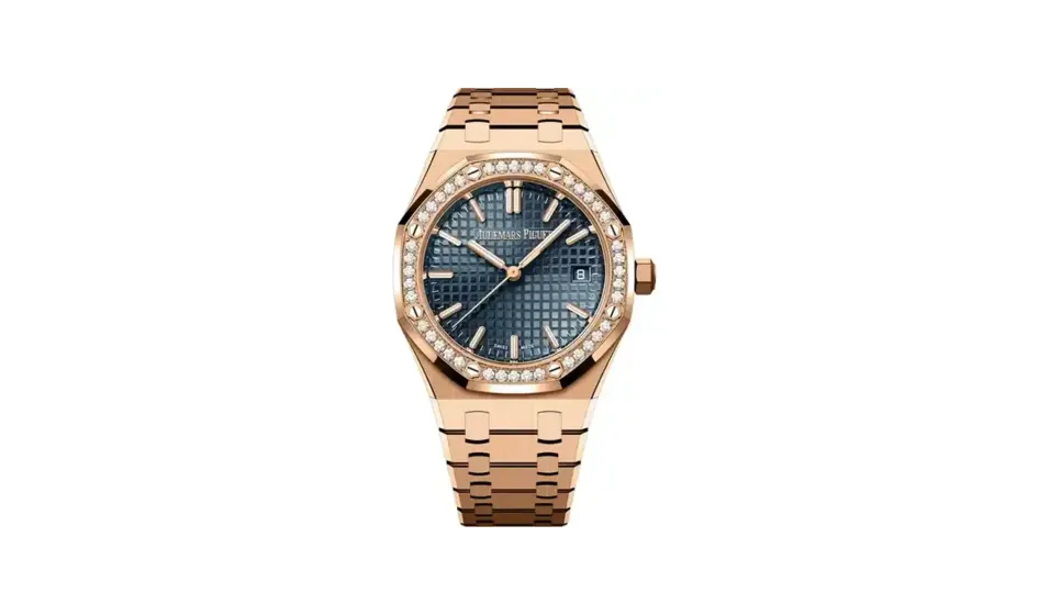Audemars Piguet Royal Oak Selfwinding "50ᵀᴴ Anniversary", 18-carat pink gold · 34 mm