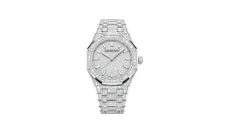 Audemars Piguet Royal Oak Selfwinding, 18-carat white gold · 34 mm